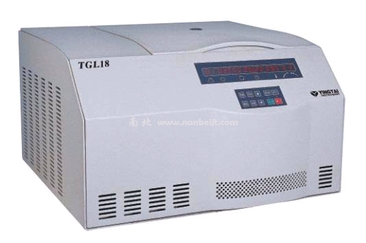 TGL18台式高速冷冻离心机