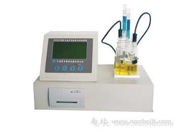 SYD-2122B液体石油产品水含量试验器（卡尔费休法